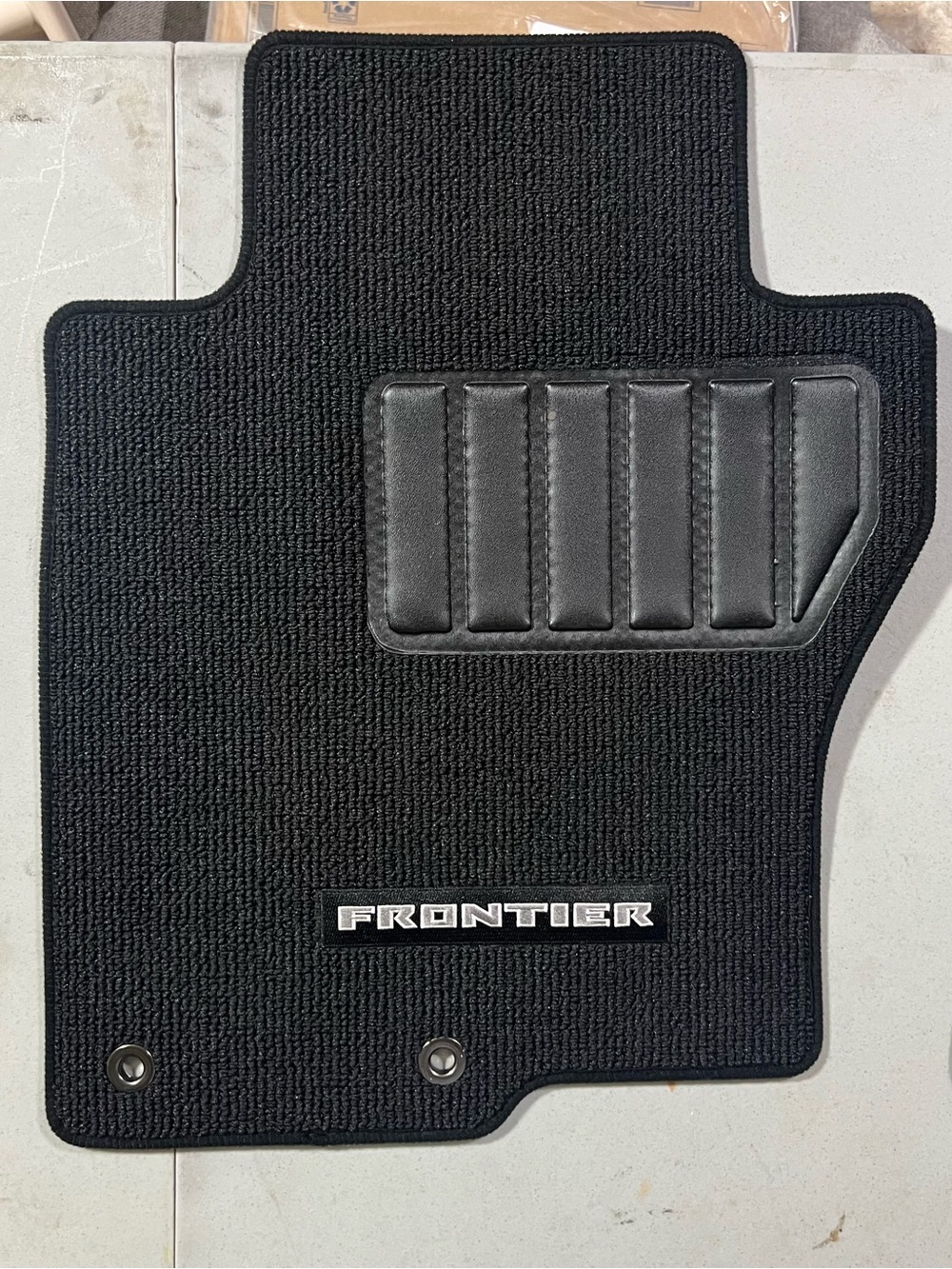 274 2025 Nissan Frontier Black Floor Mat Durable Protective Carpe